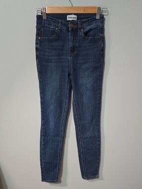 Abound Jeans Women's Size 00 Size 24 Dark Indigo Skinny Jeans